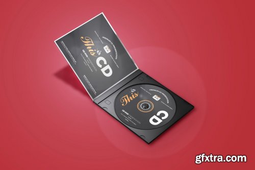 CreativeMarket - CD DVD Album Mock-up 3 2800253