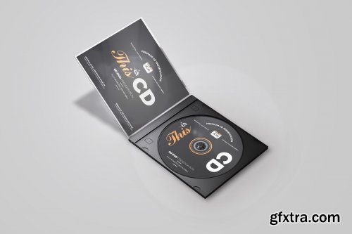CreativeMarket - CD DVD Album Mock-up 3 2800253