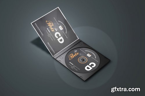 CreativeMarket - CD DVD Album Mock-up 3 2800253