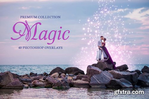 CreativeMarket - Magic Photoshop Overlays 4735940