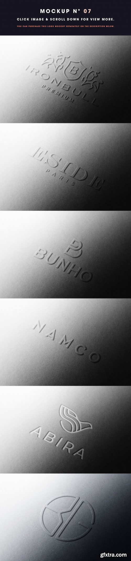 CreativeMarket - 50 Logo Mockup Branding Bundle - V3 4778393