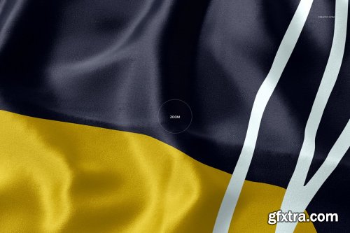 CreativeMarket - Square Silk Mockup Set (02/FFv.12) 4442173