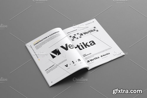 CreativeMarket - Brand Manual - REAL TEXT 4653146