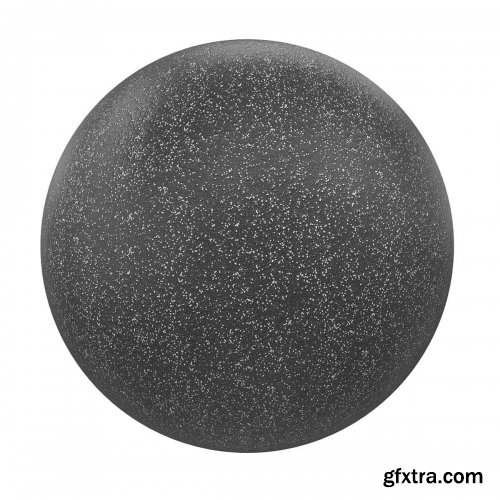 Black concrete 02 PBR Texture