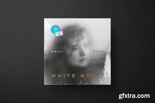 CreativeMarket - Vinyl Record Mockup 4865346