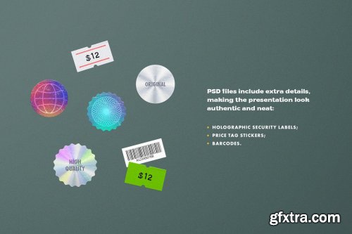 CreativeMarket - Vinyl Record Mockup 4865346