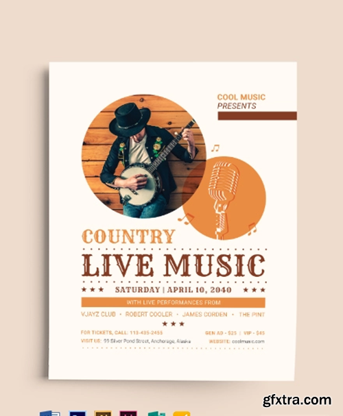 Country-Live-Flyer-Template
