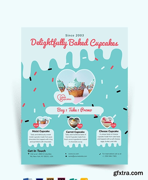 Cupcake-Bakery-Flyer Cupcake-Bakery-Flyer