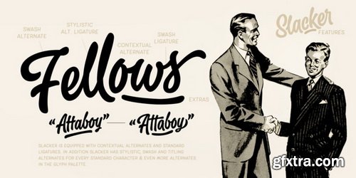 Slacker Font Family Slacker Font Family