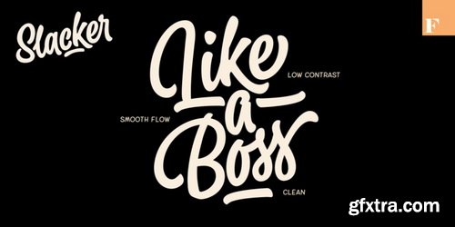 Slacker Font Family Slacker Font Family