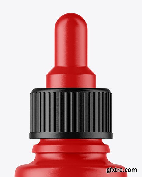 Matte Dropper Bottle Mockup 58960