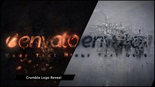 Videohive - Crumble Logo Reveal