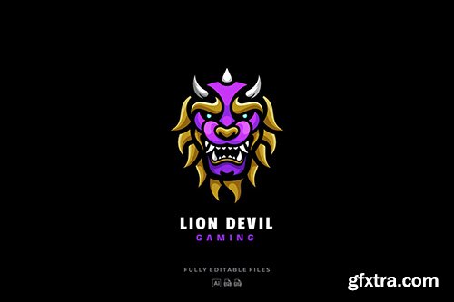 Japanese Mask Sports and E-sports Logo