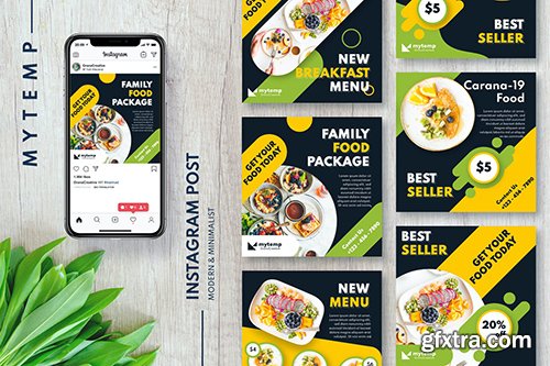 Mytemp - Food Instagram Post
