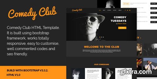 CodeCanyon - Comedy Club v1.0 - Entertainment HTML Template (Update: 13 August 19) - 13593853 CodeCanyon - Comedy Club v1.0 - Entertainment HTML Template (Update: 13 August 19) - 13593853