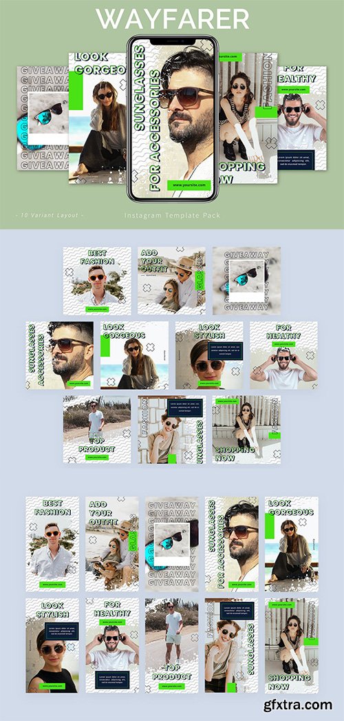 Wayfarer - Instagram Template Pack