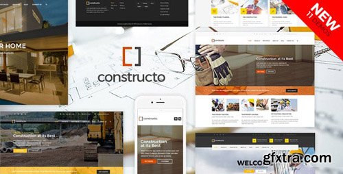 ThemeForest - Constructo v4.1.4 - Construction WordPress Theme - 9835983