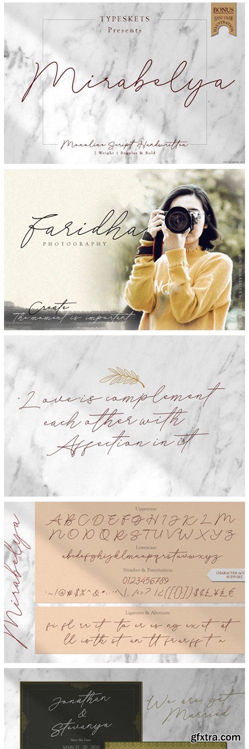 Mirabelya Font Mirabelya Font