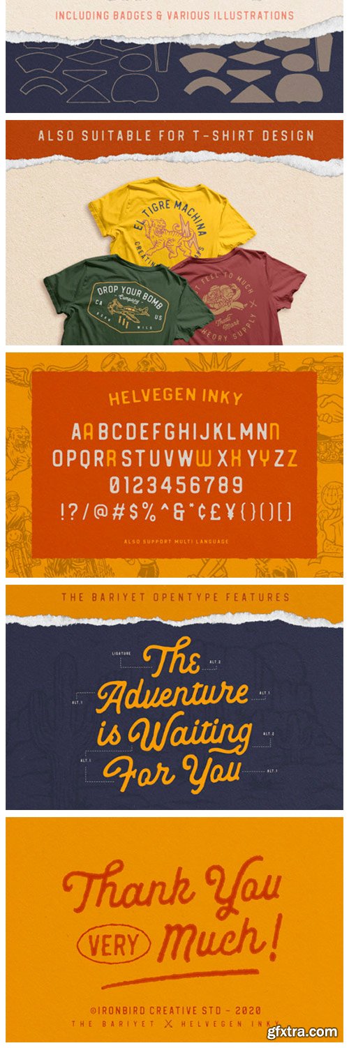 The Bariyet Font The Bariyet Font