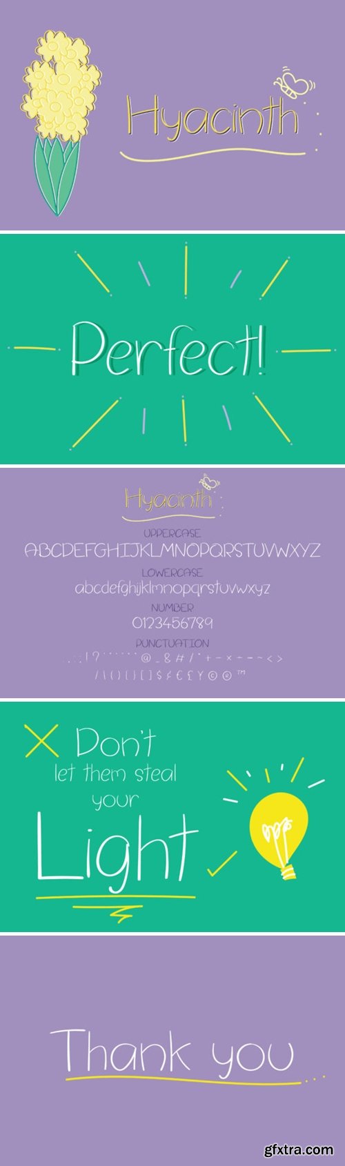 Hyacinth Font
