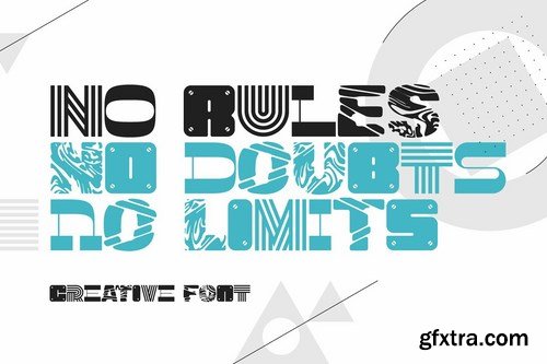 CM - No Rules font 4810618 CM - No Rules font 4810618