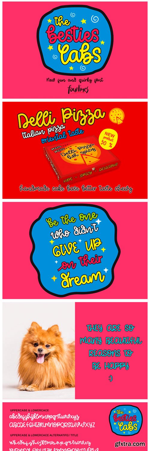 The Besties Labs Font The Besties Labs Font