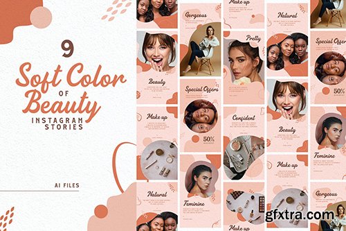 Soft Color of Beauty Instagram Stories