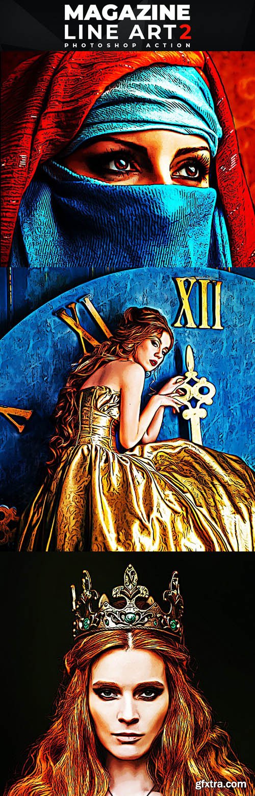 GraphicRiver - Magazine Line Art 2 - Photoshop Action 26449599 GraphicRiver - Magazine Line Art 2 - Photoshop Action 26449599