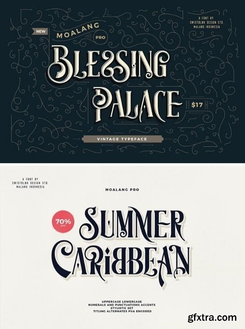 Moalang Pro Font Moalang Pro Font