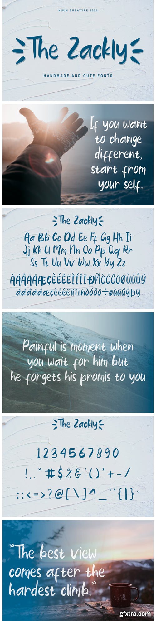 The Zackly Font