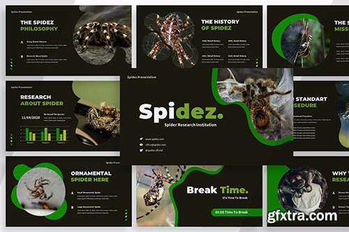 Spidez - PowerPoint, Keynote, Google Slides Template