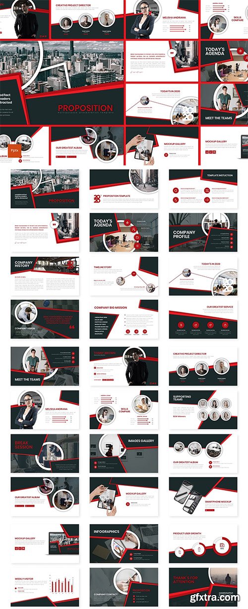 Proposition - PowerPoint, Keynote, Google Slides Template
