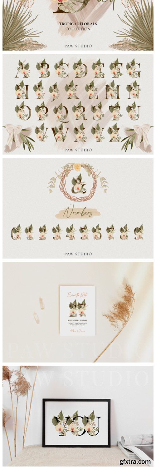 Boho Alphabet Numbers Letters Graphics 4049838 Boho Alphabet Numbers Letters Graphics 4049838