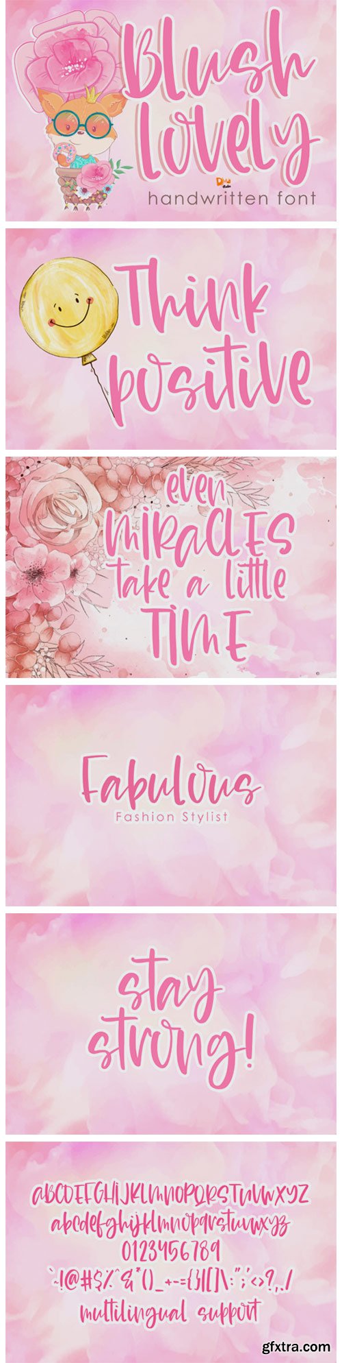 Blush Lovely Font