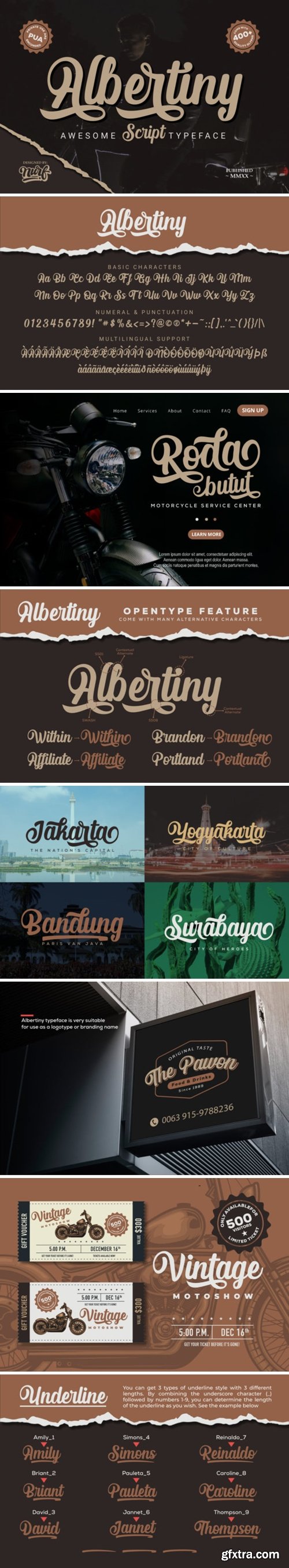 Fontbundles - Albertiny Font 564250 Fontbundles - Albertiny Font 564250