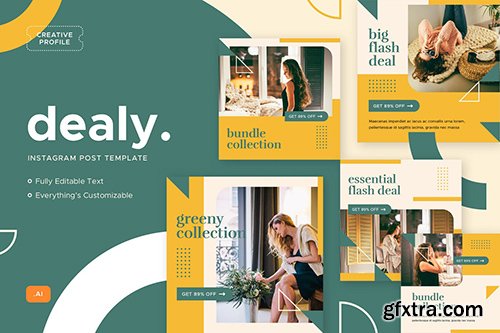 Dealy - Instagram Post - Social Media Kit