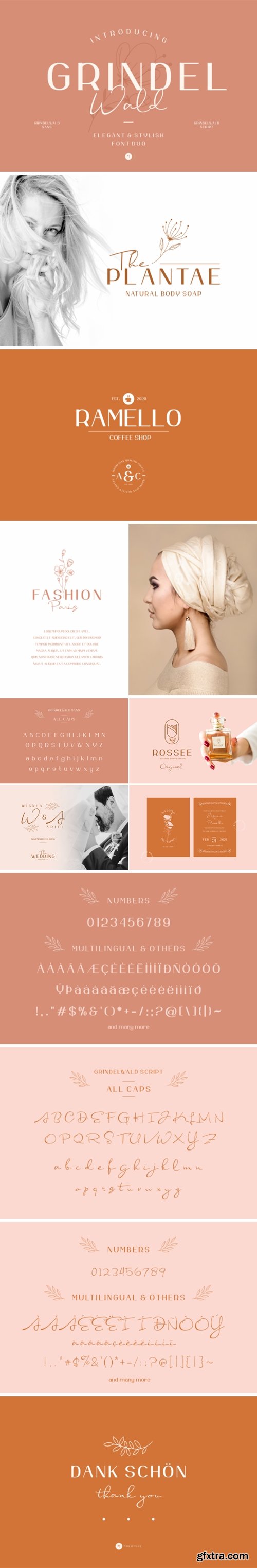 Fontbundles - Grindelwald Font Duo 563247
