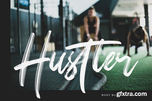 Christine Brush Typeface