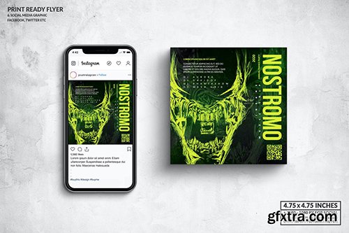 Event Square Flyer & Social Media Post Design