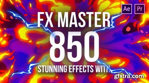 Videohive - FX Master - Cartoon Action Elements V1 ( Last Update	27 April 2020) - 26021811