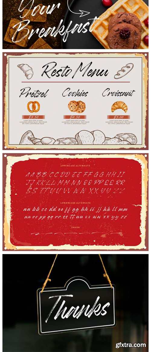 Baguette Font Baguette Font