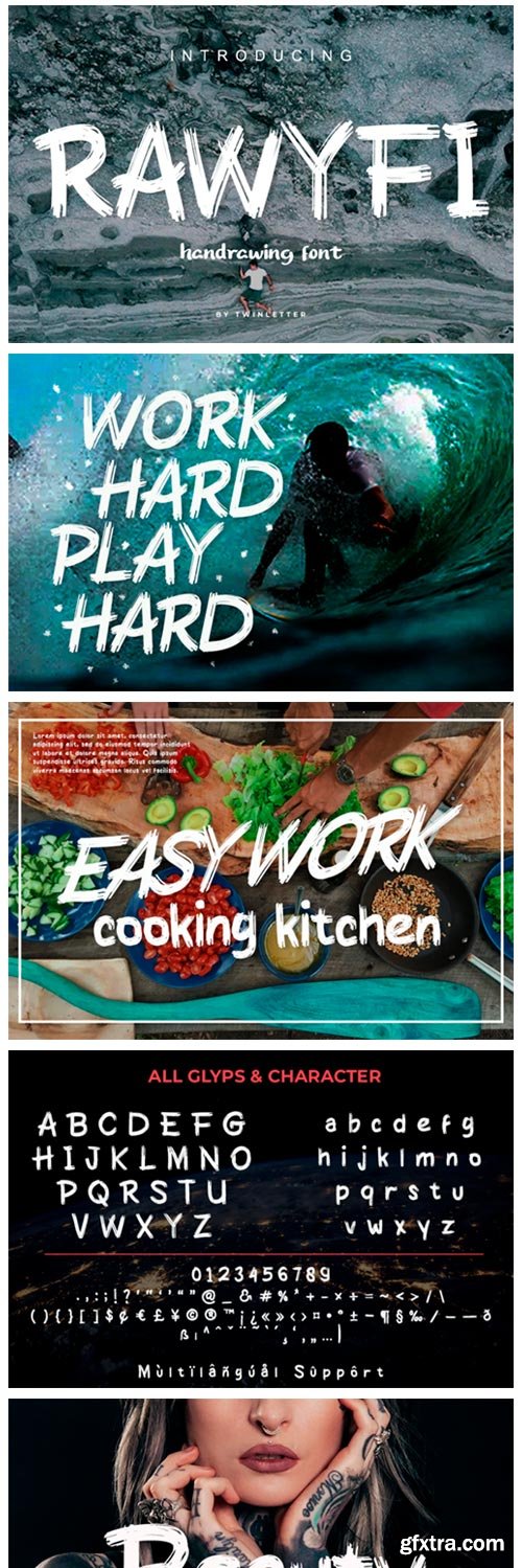 Rawyfi Font Rawyfi Font