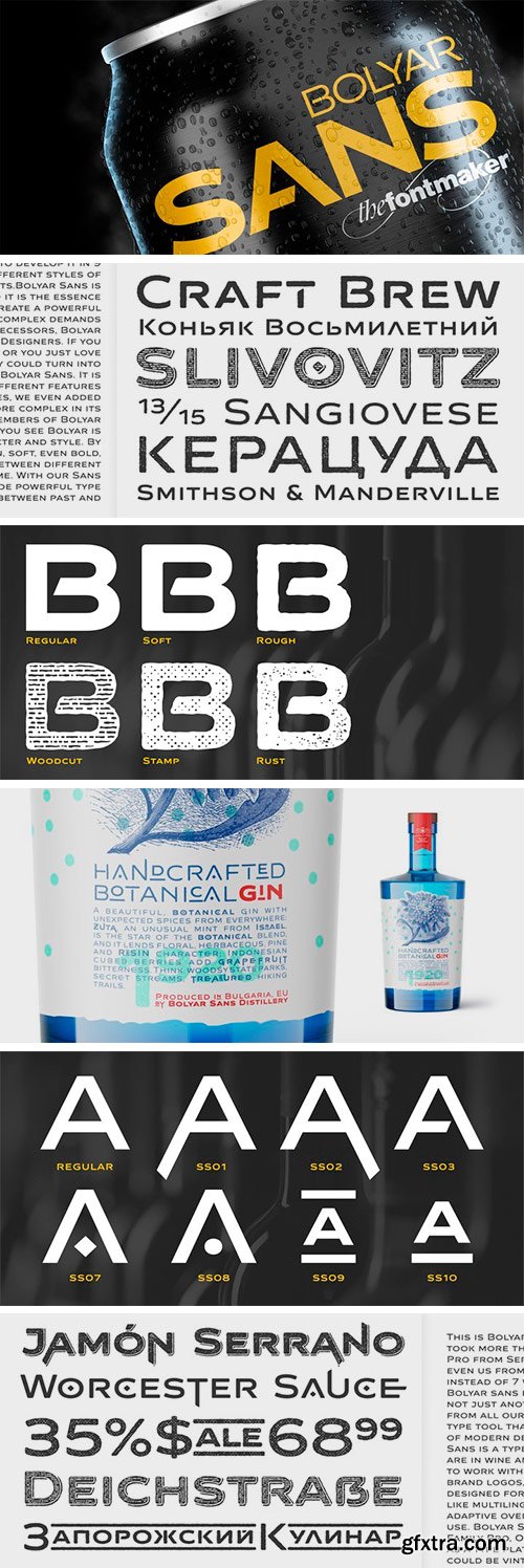 FM Bolyar Sans Pro Font Family FM Bolyar Sans Pro Font Family