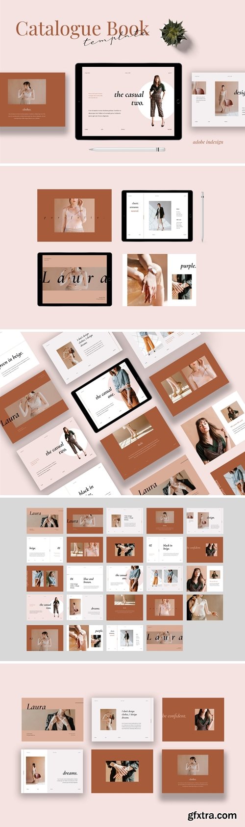 Laura - Fashion Lookbook Template