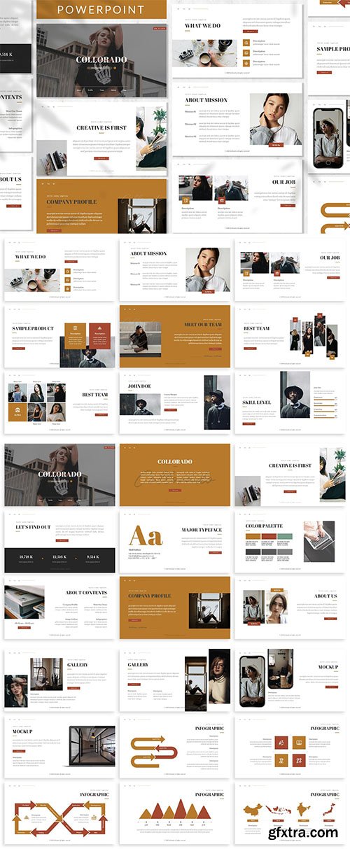 Collorado - Business Powerpoint Template Collorado - Business Powerpoint Template