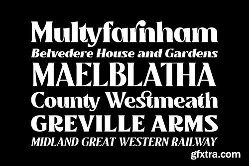 CM - Mullingar Display Typeface 4889352 CM - Mullingar Display Typeface 4889352