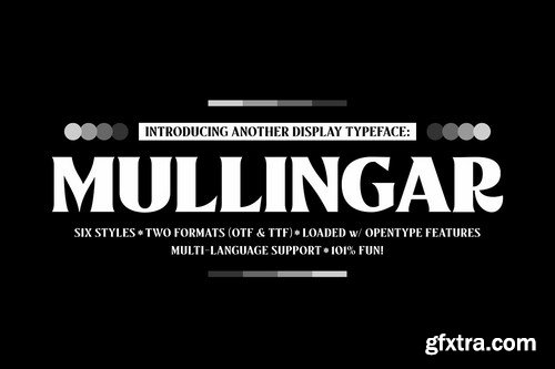 CM - Mullingar Display Typeface 4889352 CM - Mullingar Display Typeface 4889352