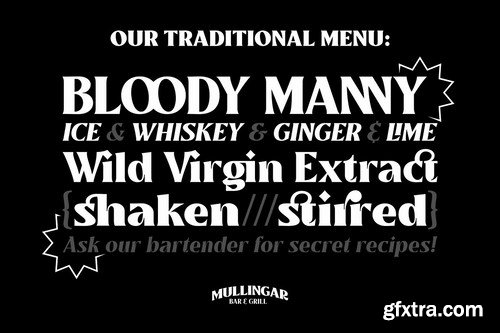 CM - Mullingar Display Typeface 4889352 CM - Mullingar Display Typeface 4889352