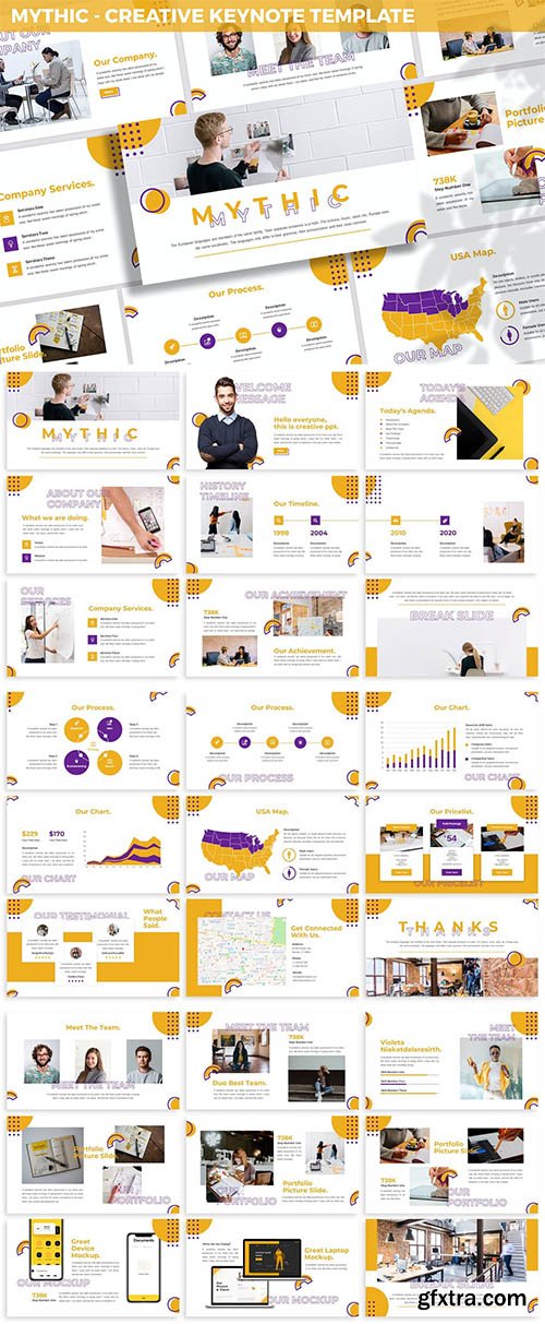 Mythic - Creative Keynote Template Mythic - Creative Keynote Template
