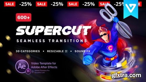 Videohive - Transitions SuperCut V1.1 - 24022583